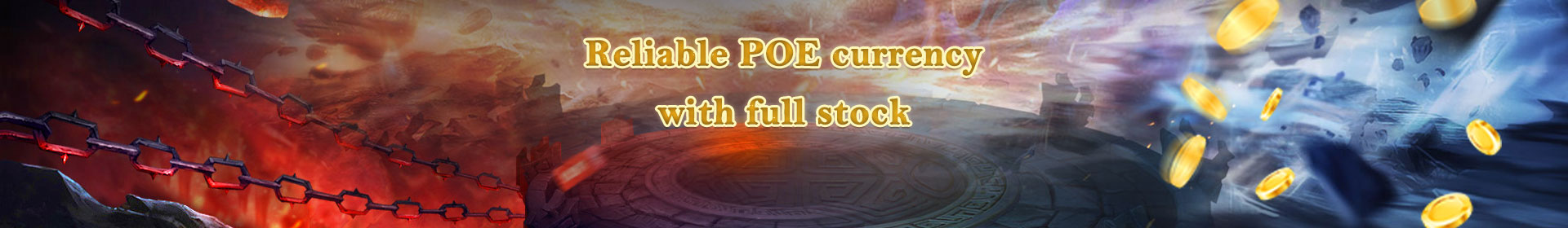 POE coins banner